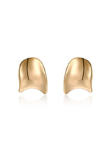 Curved Stud Earrings