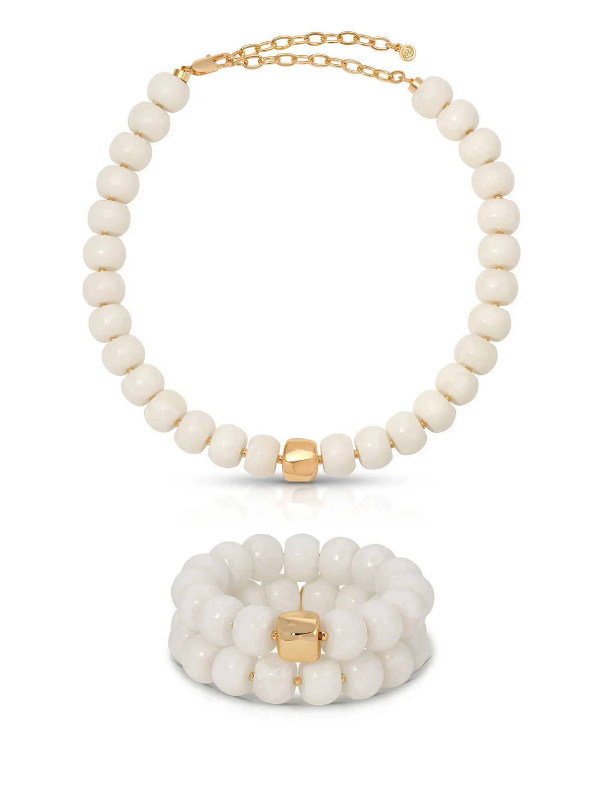 Power Bead Set in Bone