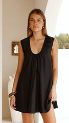 Vanessa Mini Dress - Black